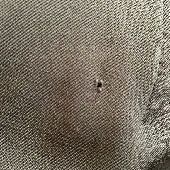 Vtg 70s/80s JH Collectibles dark army green high waisted pleat front pants - Picture 13 of 15